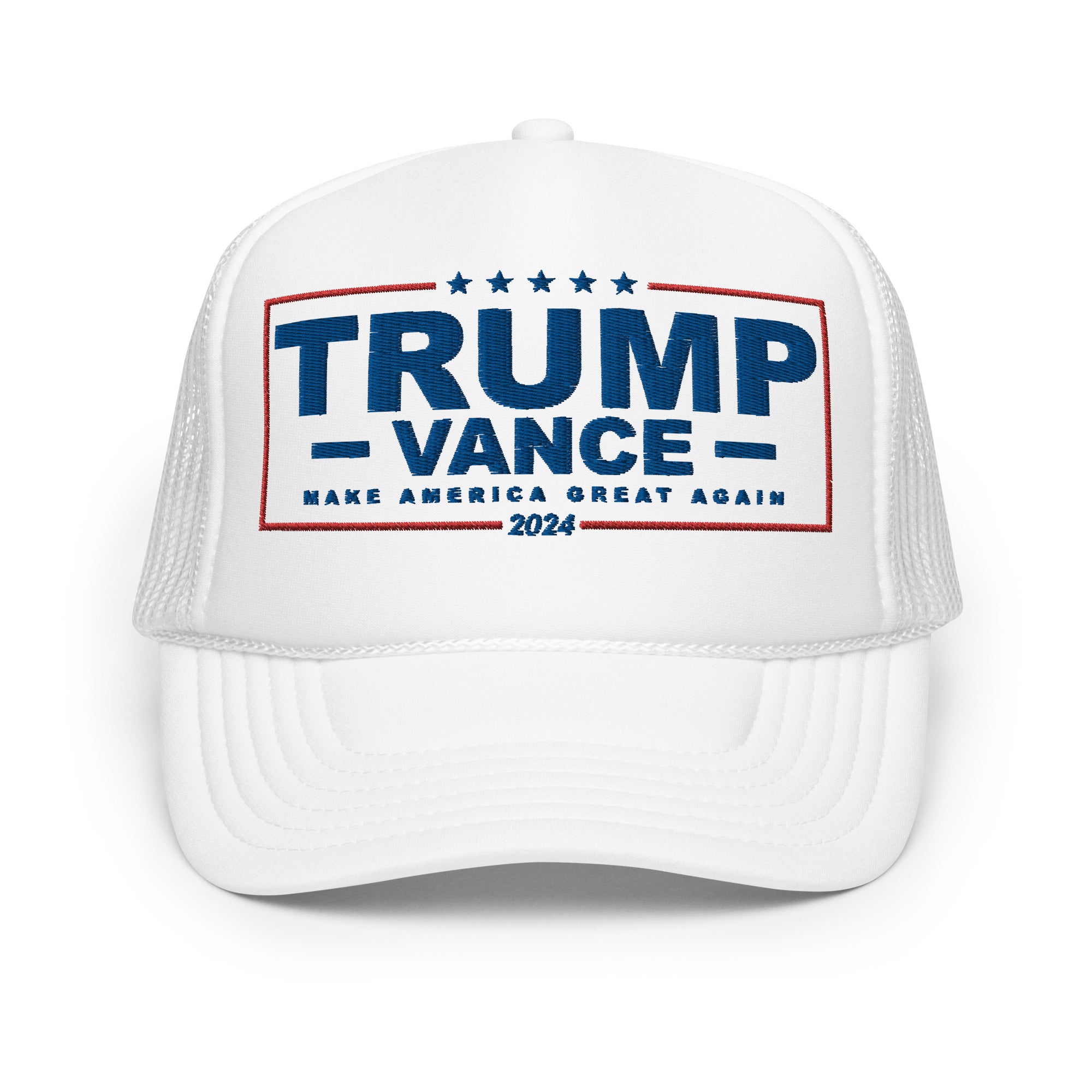 Trump Vance MAGA 2024 Foam Trucker Hat