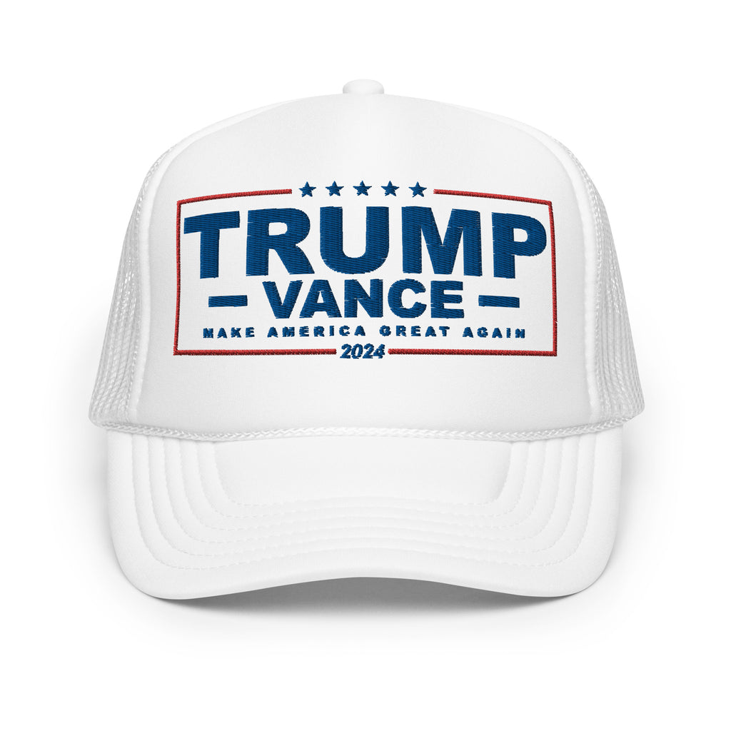 Trump Vance MAGA 2024 Foam Trucker Hat