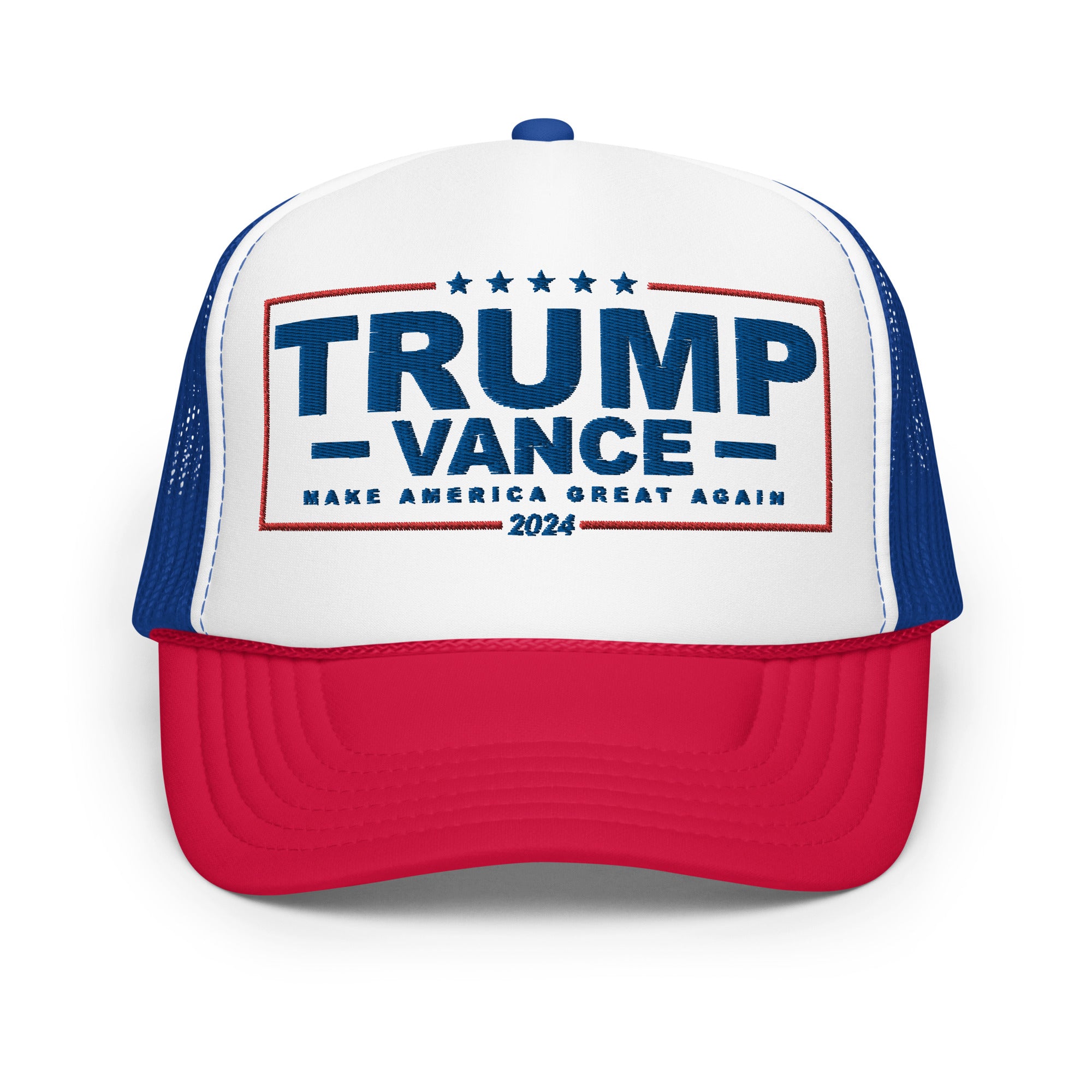 Trump Vance MAGA 2024 Foam Trucker Hat