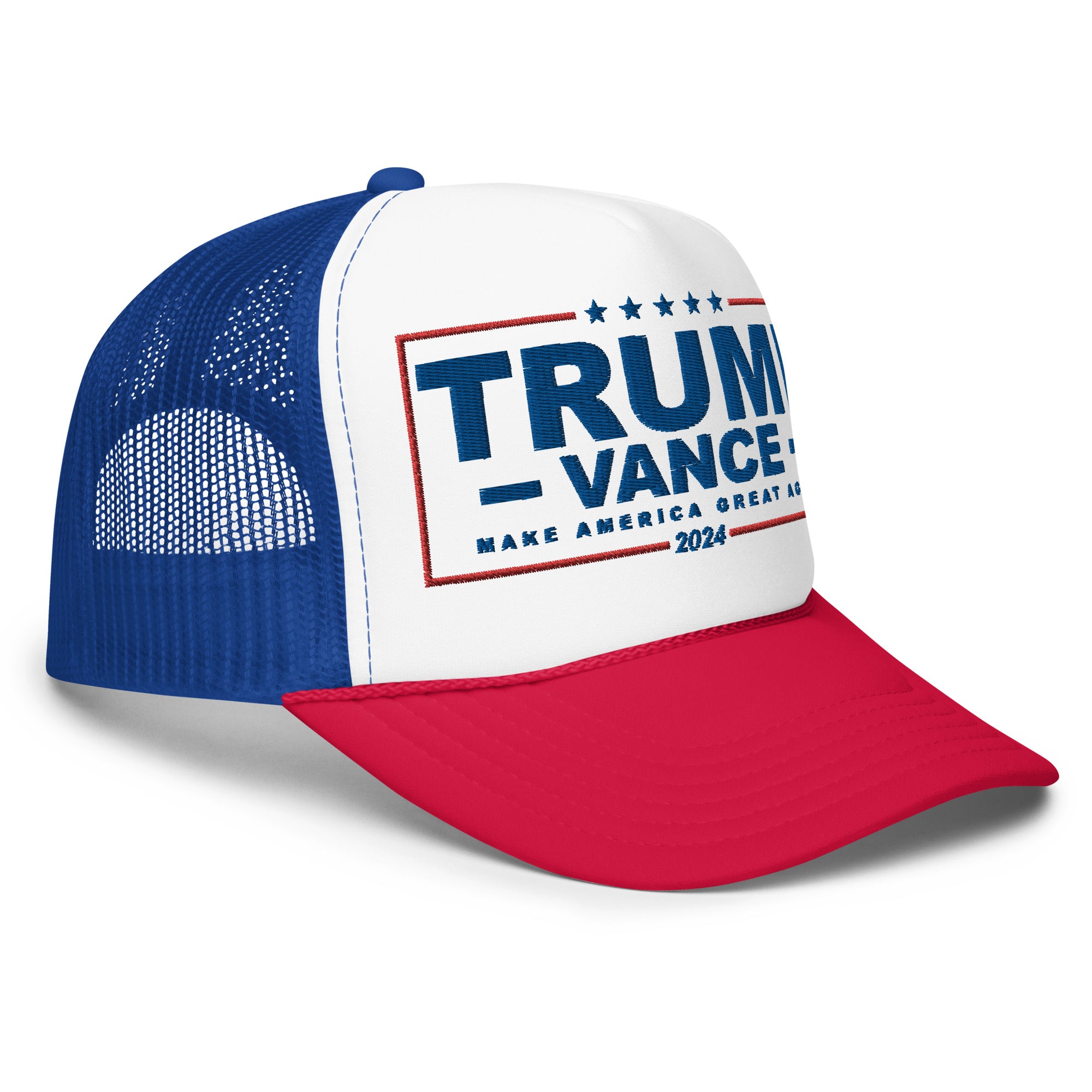 Trump Vance MAGA 2024 Foam Trucker Hat