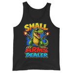 funny-2nd-amendment-shirt-small-arms-dealer-t-rex-mens-tank-top -