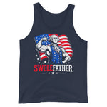 funny-george-washington-mens-tank-top-swole-father-patriotic-gym-mens-tank-top-2 -