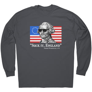George Washington Suck It England 1776 - Drunk America