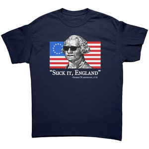 George Washington Suck It England 1776 - Drunk America