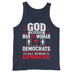god-created-man-and-woman-democrats-created-all-other-genders-mens-tank-top-2 -