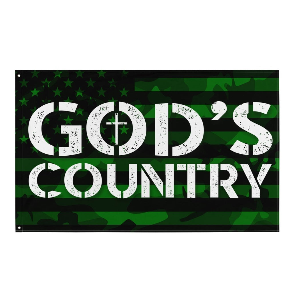 God's Country Flag - Drunk America