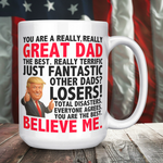 Donald Trump Best Dad Coffee Mug