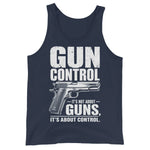 gun-control-its-not-about-guns-its-about-control-2nd-amendment-mens-tank-top-2 -