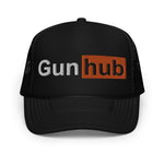 Gun Hub Foam Trucker Hat - Drunk America
