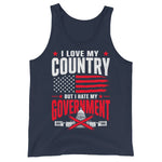 i-love-my-country-but-i-hate-my-government-mens-tank-top-2 -