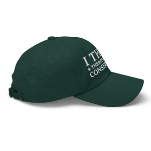 I Think Therefore I'm A Conservative Dad Hat - Drunk America