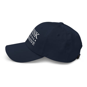 I Think Therefore I'm A Conservative Dad Hat - Drunk America