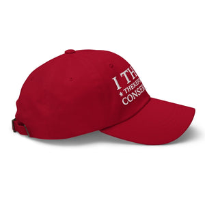 I Think Therefore I'm A Conservative Dad Hat - Drunk America