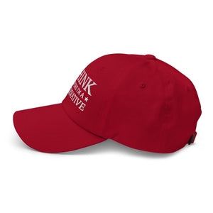 I Think Therefore I'm A Conservative Dad Hat - Drunk America
