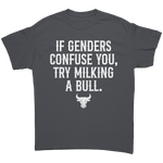 If Genders Confuse You Try Milking A Bull – Patriotic Clothing for True Americans | Drunk America