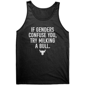 If Genders Confuse You Try Milking A Bull – Patriotic Clothing for True Americans | Drunk America