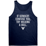 If Genders Confuse You Try Milking A Bull – Patriotic Clothing for True Americans | Drunk America