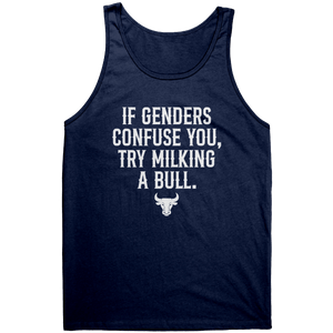 If Genders Confuse You Try Milking A Bull – Patriotic Clothing for True Americans | Drunk America