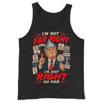 im-not-far-right-im-just-right-so-far-trump-conspiracy-theorist-mens-tank-top -