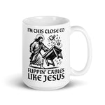 im-this-close-to-flippin-tables-like-jesus-15-oz_-coffee-mug-2 -