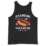 its-a-bad-day-to-be-a-hot-dog-mens-tank-top -