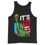 its-lit-statue-of-liberty-drinking-beer-patriotic-mens-tank-top -