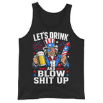 lets-drink-uncle-sam-firework-4th-of-july-patriotic-mens-tank-top -