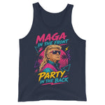 maga-in-the-front-party-in-the-back-trump-retro-80s-mens-tank-top-2 -