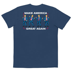 Make America Great Again Trump Dance Comfort Colors Pocket Tee - Drunk America