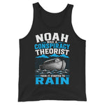 noah-was-a-conspiracy-theorist-then-it-started-to-rain-biblical-mens-tank-top -