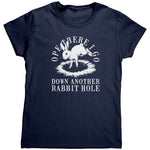 Ope There I Go Down Another Rabbit Hole (Ladies) - Drunk America