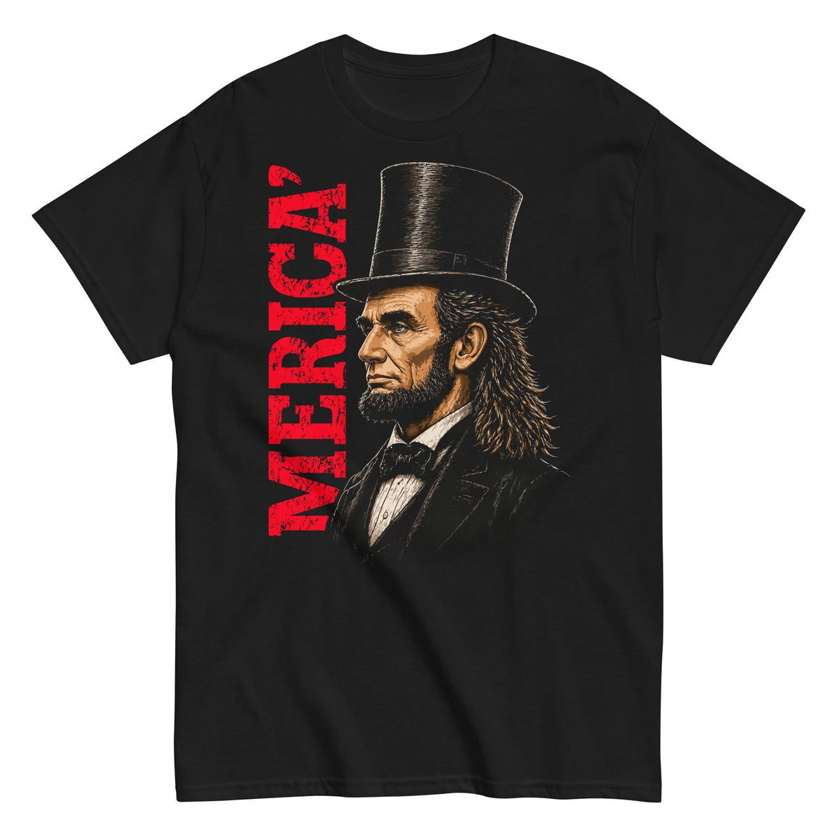 patriotic-abe-lincoln-mullet-merica-graphic-t-shirt -