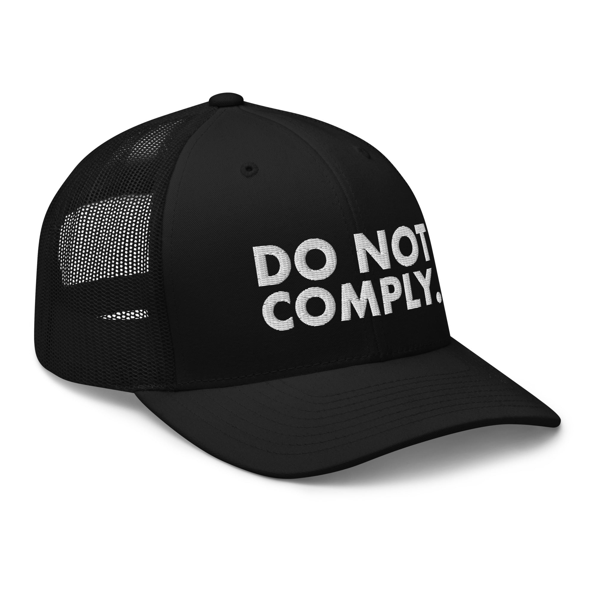 Do Not Comply Trucker Cap - | Drunk America 