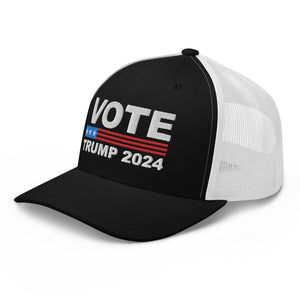 Vote Trump 2024 Trucker Cap