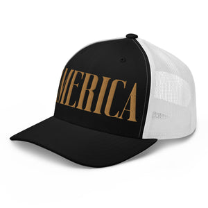 America Old Gold Trucker Cap