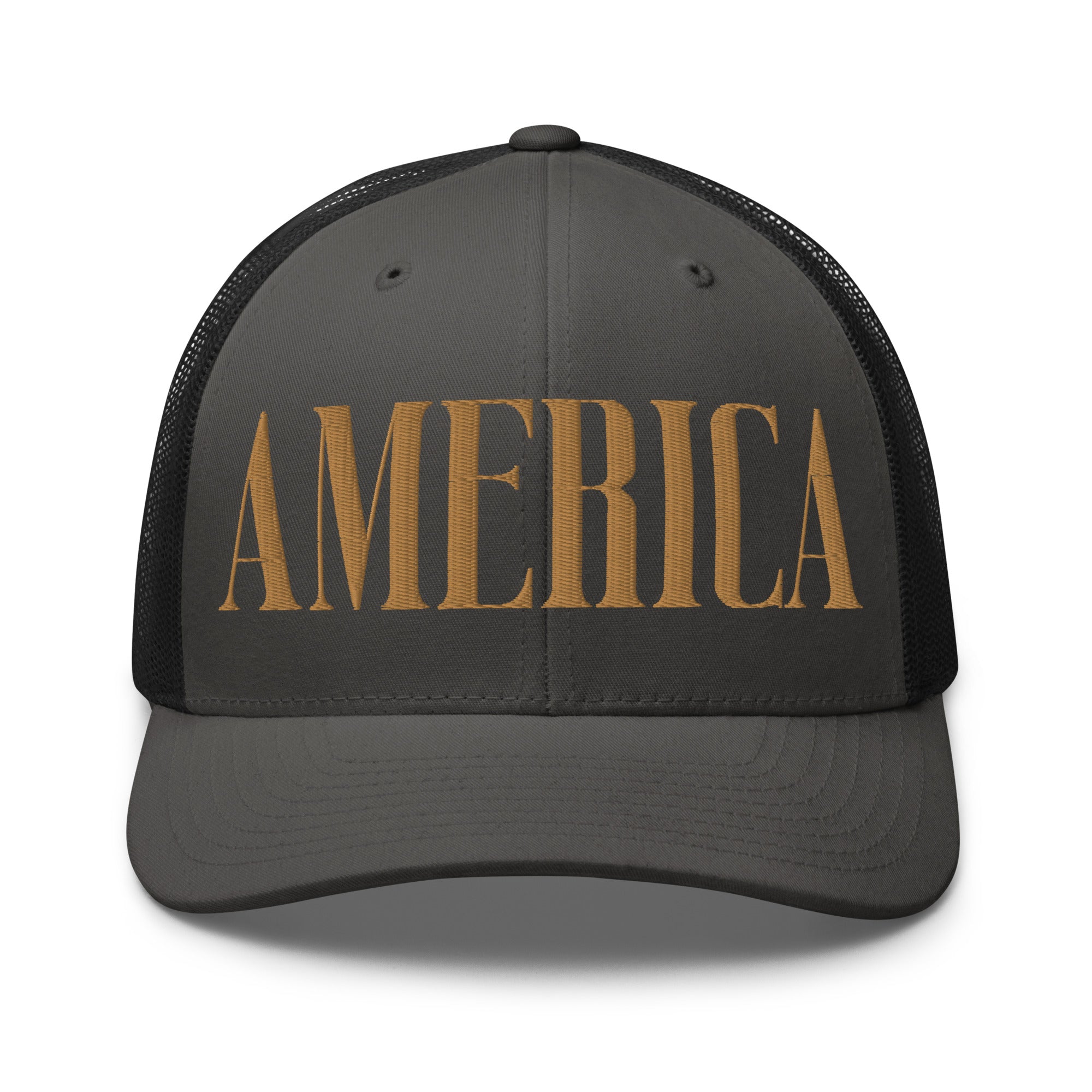 America Old Gold Trucker Cap