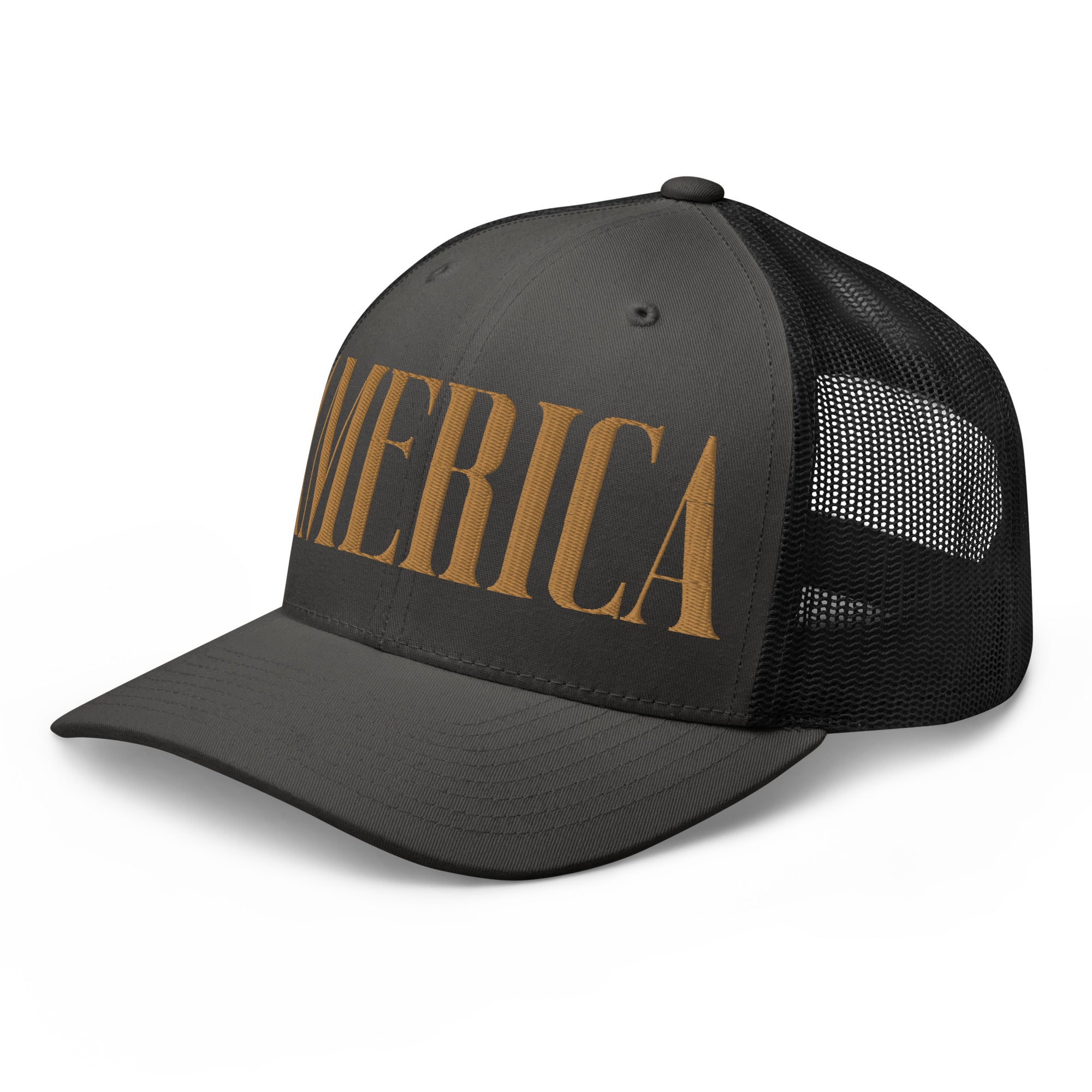 America Old Gold Trucker Cap