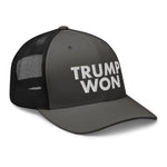 Trump Won Trucker Cap - | Drunk America 