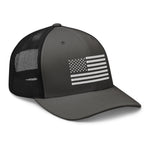 White American Flag Trucker Cap - | Drunk America 