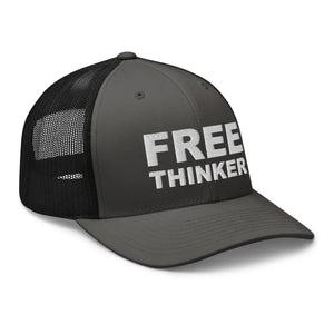 Free Thinker Trucker Cap - | Drunk America 
