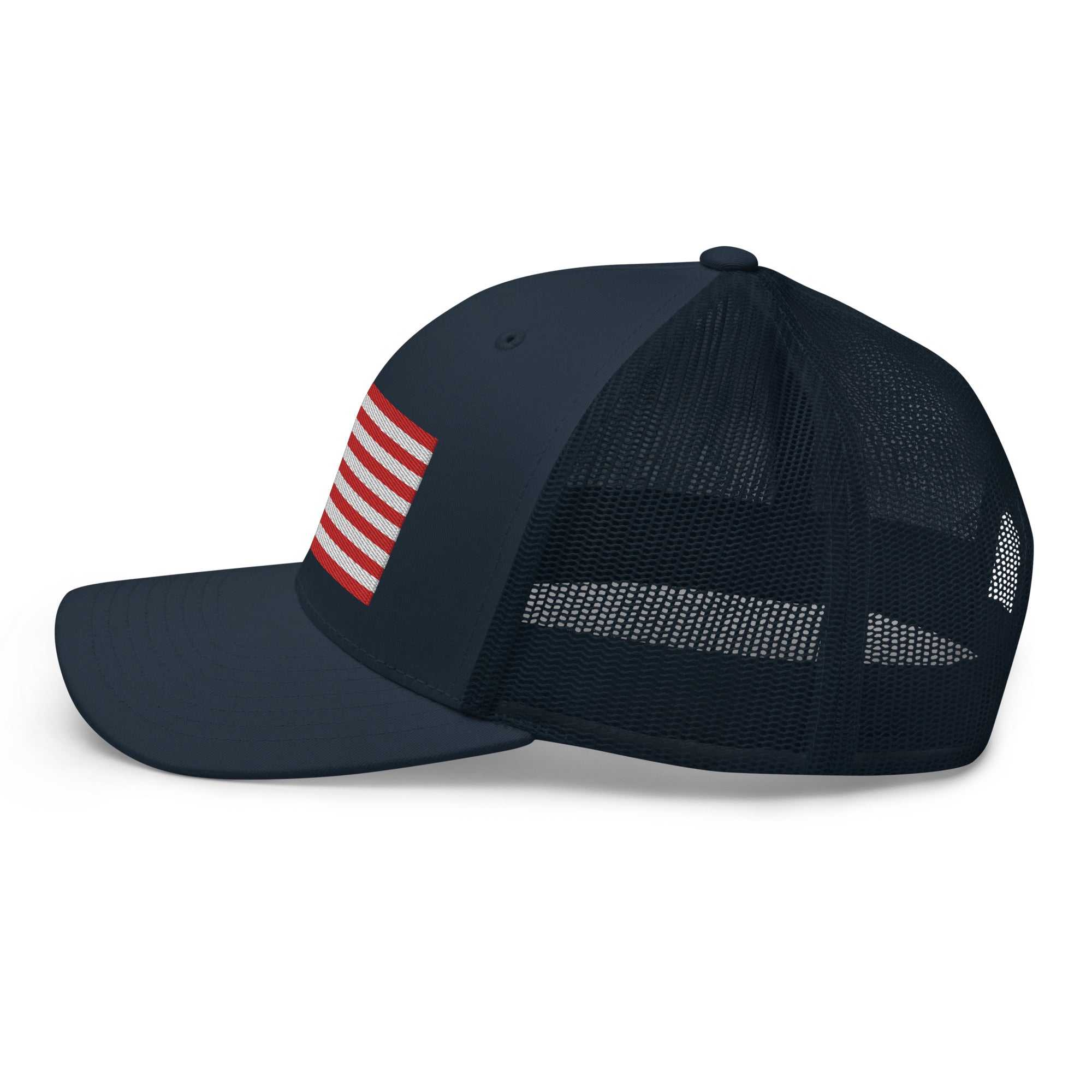 American Flag Trucker Cap - | Drunk America 