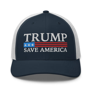 Trump Save America Trucker Cap