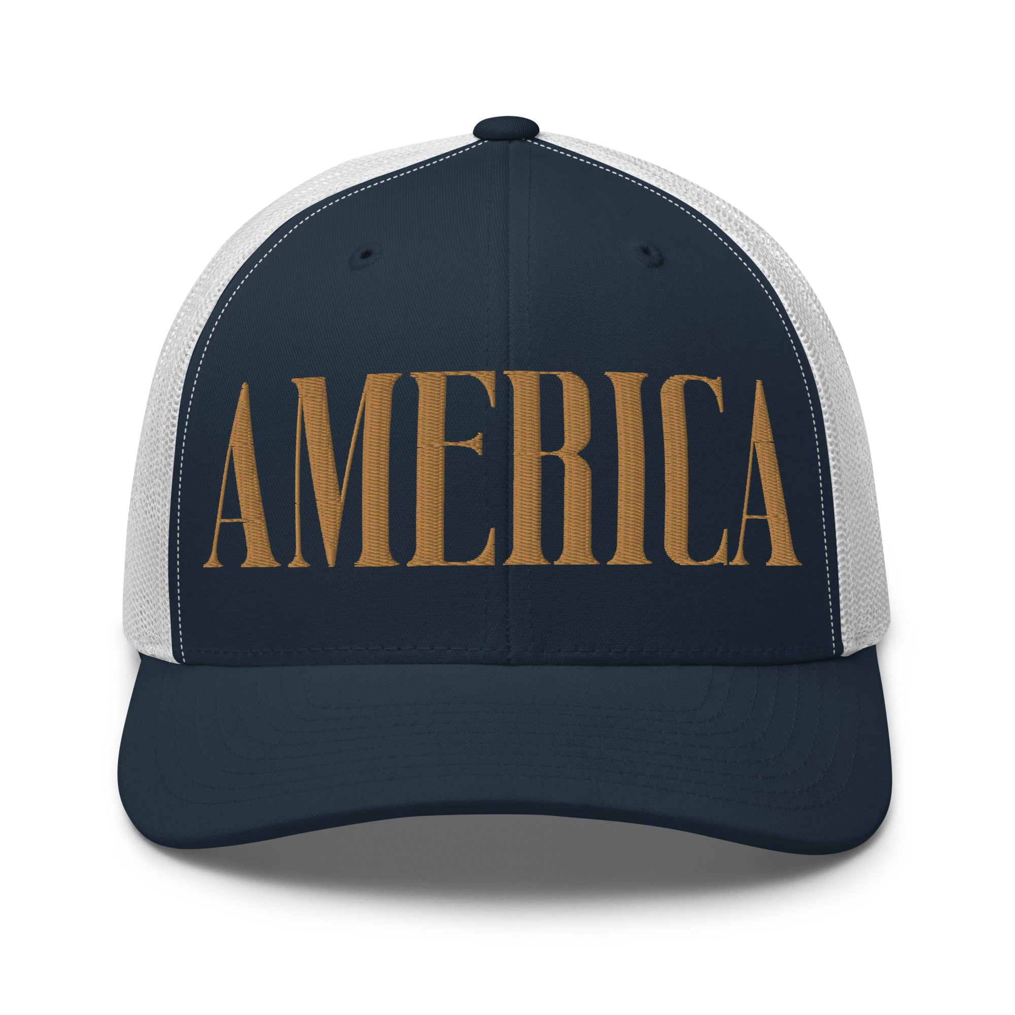 America Old Gold Trucker Cap