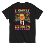 ronald-reagan-i-smell-hippies-funny-graphic-t-shirt -
