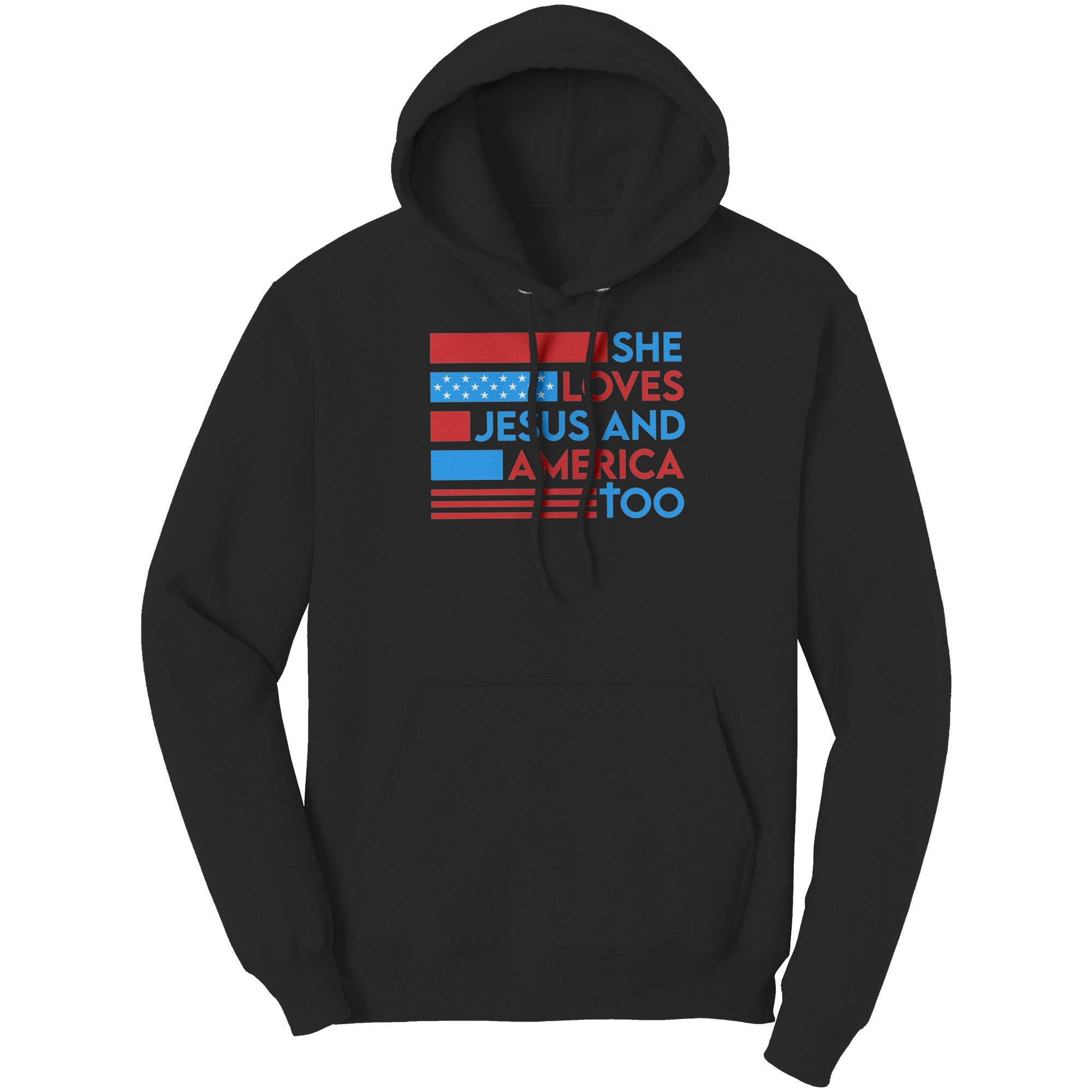 She Loves Jesus And America Too (Ladies) - Drunk America