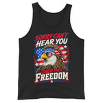 sorry-cant-hear-you-over-this-freedom-patriotic-bald-eagle-mullet-american-flag-mens-tank-top -