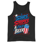 stars-stripes-cold-beer-tank-top -