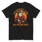 strawberry-jams-but-my-guns-dont-bald-eagle-mullet-graphic-t-shirt -