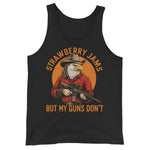 strawberry-jams-but-my-guns-dont-bald-eagle-mullet-mens-tank-top -