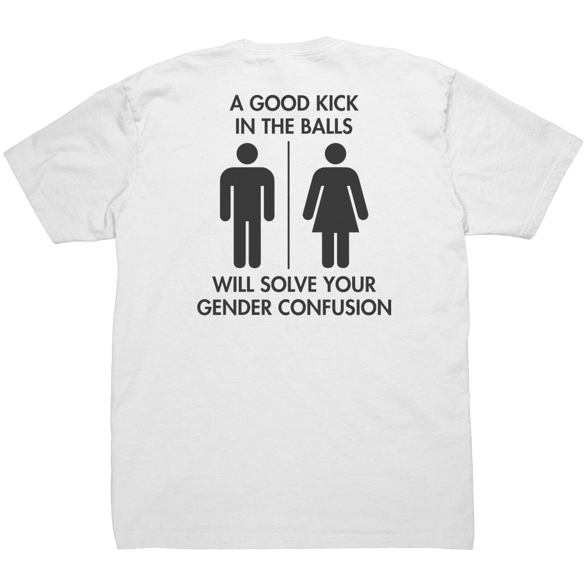 There Are Only 2 Genders - Front & Back Print - Drunk America